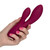 Buy the Uncorked Cabernet 10-function Rechargeable Silicone Rabbit Massager Vibrator in Wine Red - CalExotics Cal Exotics California Exotic Novelties