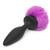 Buy the Happy Rabbit Medium 12-function Rechargeable Vibrating Bunny Tail & Jeweled Silicone Butt Plug - LoveHoney