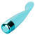 Buy the Eden Scoop 10-function Silicone G-Spot Massager in Blue P-Spot Vibrator - CalExotics Cal Exotics California Exotic Novelties