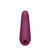 Buy the Curvy 1+ Large 10-function App Controlled Rechargeable Air Pulse Technology Vibrating Clitoral Stimulator in Rose Red Bluetooth Android iOS Smartphone tablet Apple Watch - EIS Satisfyer