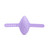 Buy the Fantasy For Her Finger Vibe 10-Function Rechargeable Silicone Massager in Purple - Pipedream Toys