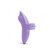 Buy the Fantasy For Her Finger Vibe 10-Function Rechargeable Silicone Massager in Purple - Pipedream Toys