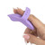 Buy the Fantasy For Her Finger Vibe 10-Function Rechargeable Silicone Massager in Purple - Pipedream Toys