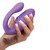 Buy the Pulse Pro 14-function Remote Control Pulsating G-Spot & Clitoral Stimulating Silicone Vibrator in Purple - XR Brands Inmi