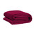 Buy the Fascinator Throe Throw Merlot Red Velvish Moisture Absorbing Regular Size Reversible Sex Blanket - OneUp Innovations Liberator