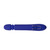 Buy the Shameless Slim Thumper 4-function Thrusting Rechargeable Slender Silicone Vibrator in Dark Blue - Cal Exotics