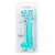 Buy the Size Queen 8 inch Realistic Flexible Dildo with Suction Cup in Transparent Blue Jelly Dong - Cal Exotics CalExotics California Exotic Novelties