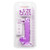 Buy the Size Queen 6 inch Realistic Flexible Dildo with Suction Cup in Transparent Purple Jelly Dong - Cal Exotics CalExotics California Exotic Novelties