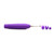 Buy the En Pointe 10-function Rechargeable Pinpoint Teaser with 3 Silicone Attachments Clitoral Stimulating Silicone Vibrator in Purple - XR Brands Inmi