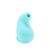Buy the Suki 16-function Rechargeable Silicone Sonic Pressure Wave Vibrator in Tease Me Turquoise - Vedo Toys
