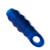 Buy the Invader Plus+Silicone Open Ended Cocksheath Penis Enhancer in Space Blue - OXBALLS