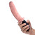 Buy the Power Pounder 10-function Rechargeable Vibrating & Thrusting Realistic Silicone Dildo with Handle Thruster in Flesh .5 inch stroke - XR Brands Master Series