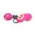 Buy the Entice Ella 7-function Bullet Vibrator in Raspberry Pink & Gold - CalExotics Cal Exotics California Exotic Novelties