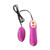 Buy the Entice Ella 7-function Bullet Vibrator in Raspberry Pink & Gold - CalExotics Cal Exotics California Exotic Novelties