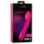 Buy the Insatiable G Inflatable G Wand 11-function Rechargeable Silicone G-Spot Vibrator in Pink - CalExotics Cal Exotics California Exotic Novelties