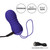 Buy the Slay #ThrustMe 10-function Remote Control Rechargeable Thrusting Rotating Silicone Bullet Vibe in Purple - CalExotics Cal Exotics California Exotic Novelties