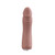 Buy the Vedo Rialto 7.5 inch 16-function Rechargeable Dual Motor Realistic Silicone Vibrator in Mocha Tan Flesh - Savvy Vedo Toys