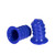 Buy the hünkyjunk ELONG Nipsuckers Curved Reinforced Wide Base Nipple Suckers 2-Pack in Cobalt Blue - Blue Ox Designs OXBALLS