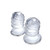 Buy the hünkyjunk ELONG Nipsuckers Curved Reinforced Wide Base Nipple Suckers 2-Pack in Ice Clear - Blue Ox Designs OXBALLS