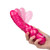 Buy the Naughty Bits Lady Boner 10-function Flexible Personal Vibrator in Pink Glitter - CalExotics California Exotics Novelty Cal Exotics