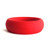 Buy The Boneyard Toys Meat Rack 45mm 3X Stretch Smooth Silicone Cockring Erection Enhancer in Red - Channel 1 Releasing Rascal Boneyard Toys