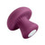 Buy the Health & Wellness Mushroom shaped 9-function Rechargeable Silicone Massager Vibrator in Plum Purple handheld - Cloud 9