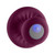 Buy the Health & Wellness Mushroom shaped 9-function Rechargeable Silicone Massager Vibrator in Plum Purple handheld - Cloud 9