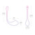 Buy the Lush 2 7-function Smartphone App-Controlled Wearable Rechargeable Silicone G-Spot & Clitoral Vibrator in Pink - Lovense