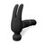 Buy the 20-function Rechargeable Rounded Thrusting Silicone Hammer in Black handheld tool - DNKM Enterprises Australia Love Hamma