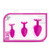 Buy the Bling Pink Heart-shaped Anal Plug Silicone Trainer Set with Clear Crystal Gem - Blush Novelties Temptasia