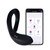 Buy the Diamo Remote App-Controlled Rechargeable Silicone Vibrating Cock Ring external stimulator in Black - Lovense