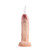 Buy the Loadz 10 inch Realistic Dual Density Squirting Ejaculating Dildo with Balls in Vanilla Flesh - XR Brands