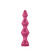 Buy the Lolli Plug 1 12-function Rechargeable Silicone Diamond-shaped Plug Vibe Buttplug Anal in Bordeaux Berry Pink - EIS Satisfyer