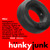 Buy the hünkyjunk Huj C-Ring Plus Silicone Power Cock Ring & Ball Ring in Tar Black - Blue Ox Designs OXBALLS