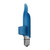 Buy the Blue Silicone Dolphin Finger Sleeve with 3-function Chrome Bullet Vibrator - Evolved Novelties Adam & Eve