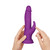 Buy the Vortex Series Turbo Rabbit 2.0 Wireless 9-function Rotating Realistic Silicone Rechargeable Vibrator in Purple - VVole Femme Funn Nalone