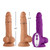 Buy the Vortex Series Turbo Baller 2.0 Wireless 9-function Rotating Realistic Silicone Rechargeable Vibrator in Purple - Femme Funn Nalone