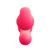 Buy the Snail Vibe 10-function Rechargeable Silicone Simultaneous Dual Stimulating Vibrator in Pink - Freedom Novelties