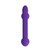 Buy the Snail Vibe 10-function Rechargeable Silicone Simultaneous Dual Stimulating Vibrator in Purple - Freedom Novelties