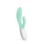 Buy the Ina 3 10-function Rechargeable Silicone Rabbit Style Clitoral & G-Spot Rabbit Massager in Seaweed Green - LELO