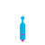 Buy the Fun Size Suga Stick 4-function Sucker-shaped Bullet Vibrator in Blue & Pink - Rock Candy Sex Toys