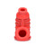 Buy the The Red Chamber Silicone Male Chastity Device Cock Cage with Open Tip - XR Brands Master Series