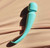 Buy the Smart Wand 2 Large 10-function Rechargeable Silicone Full Size Waterproof Massager in Aqua Blue & Gold - LELO