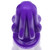 Buy the Airhole Anal Plug 2 Medium Finned Squishy Liquid Platinum Silicone Buttplug in Purple - OXBALLS