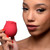 Buy the Bloomgasm Wild Rose 10-function Rechargeable Silicone Flower-shaped Suction Vibrator Clitoral Nipple Stimulating in Red - XR Brands Inmi