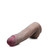 Buy the Loadz 7 inch Realistic Dual Density Squirting Dildo with Balls in Dark Flesh - XR Brands