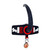 Buy the Tail Handler Silicone Belt Strap with Show Pup Tail in Black & Red - Blue Ox Designs OXBALLS