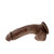 Buy the Loverboy The Mechanic 9 inch Realistic Dildo with Suction Cup in Chocolate Brown Flesh - Blush Novelties