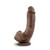 Buy the Loverboy The Mechanic 9 inch Realistic Dildo with Suction Cup in Chocolate Brown Flesh - Blush Novelties