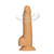 Buy the Naked Addiction 8 inch Rotating 8-function Realistic Dual Density Incredifeel Silicone Rechargeable Vibrating Dildo with Suction Cup in Caramel Tan Flesh Strap-On Harness - BMS Enterprises